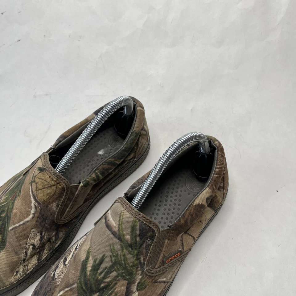 Mocasines Crocs Santa Cruz Realtree Edge camuflados sin cordones 206503-260 para hombre 7’s Foto 4 de 4