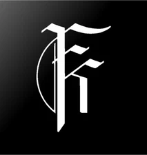 Fit For A King Vinyl Decal Car Window Laptop Guitar FFAK Logo Sticker