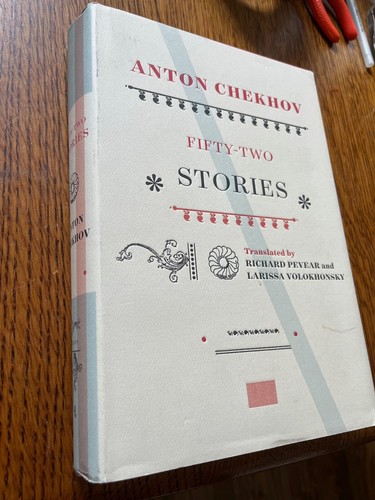 Anton Tschechow Fifty Two Stories Erstausgabe Hardcover DJ Trans Richard Pevear