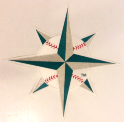 Set Of 3 MLB Seattle Mariners Iron On Patches, 20th Anniversary - Foto 5