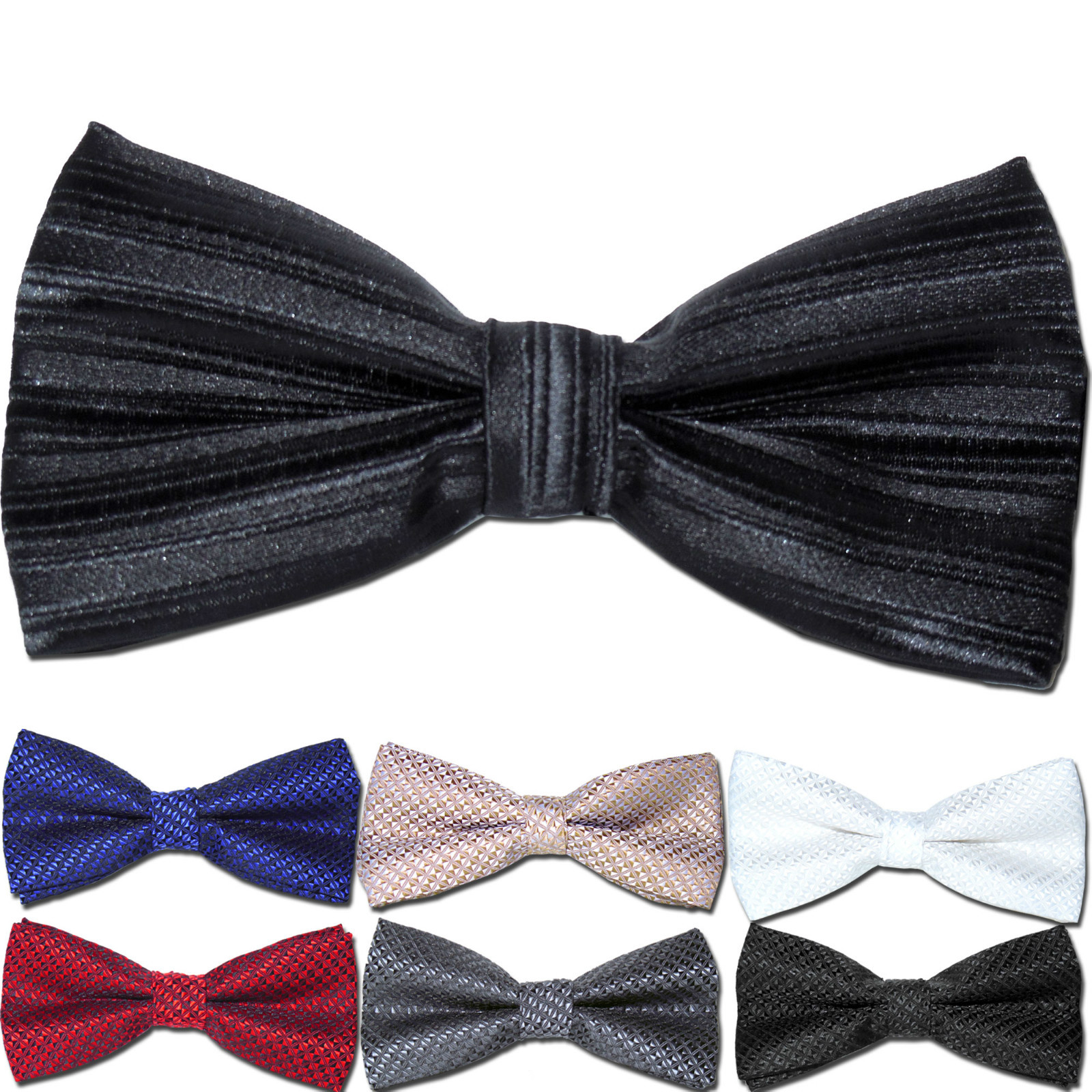 Papillon Per Bambini CravateSlim - Per Matrimoni, Battesimi - Colore Blu Cielo, 100% Poliestere - Foto 2