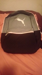 black and pink puma backpack