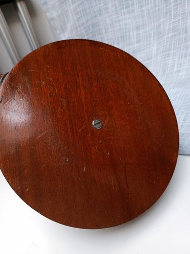 vtg Globe 4 string Uke Banjo w Scenic Oil Painting 1920's needs strings etc - Picture 6 of 11