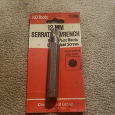 K-D Tools 12mm Serrate Wrench 2306