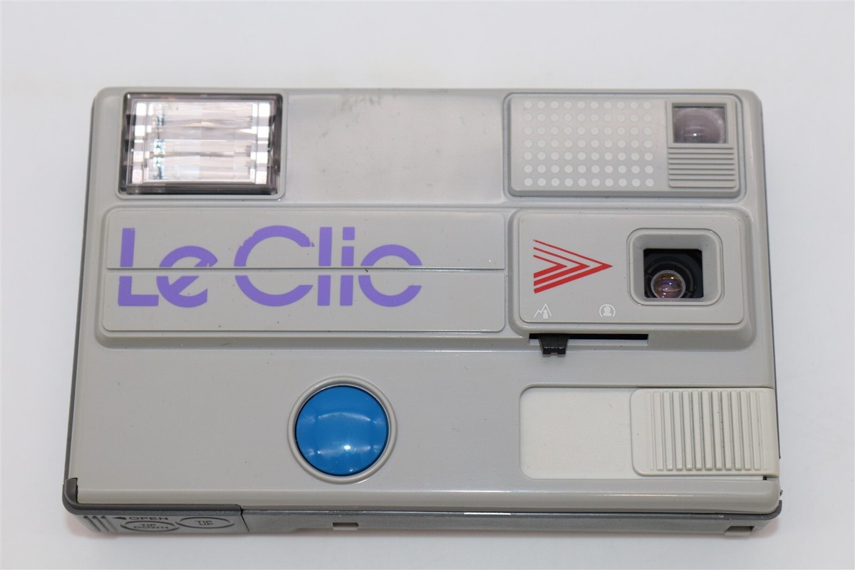 Le Clic Vintage Disc Film Camera SILVER
