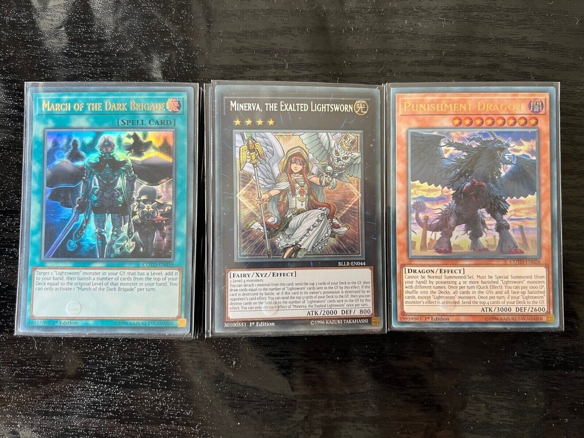 yugioh twilight deck 2011 Complete Custom for Yu-Gi-Oh! may be 1st or Unlimited Edition Yu-Gi-Oh! Lightsworn/Twilight deck September 2012