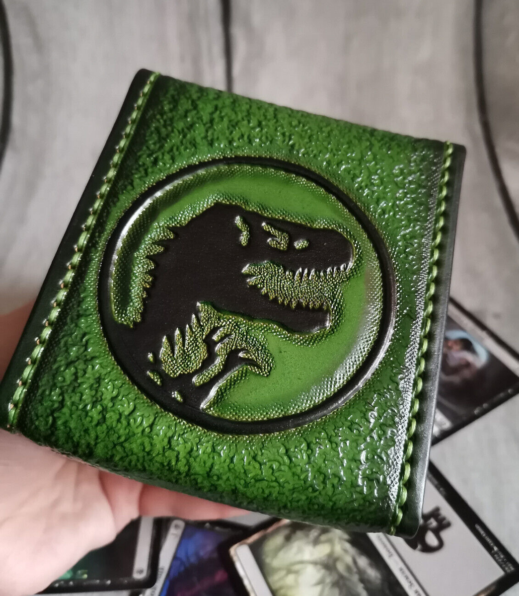 Jurassic Park MTG deck box storage 100, MTG commander deck box , MTG deck  case