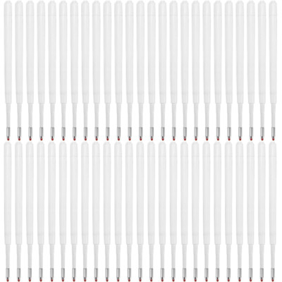 100 x schwarze Kugelschreiber Biro Stift Tintenmine 99 mm / 9,9 cm Ersatz Kugelminen