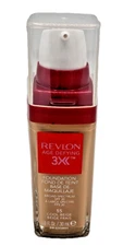 NEW Revlon Age Defying 3X Firming & Lifting Foundation Makeup- 55 COOL BEIGE