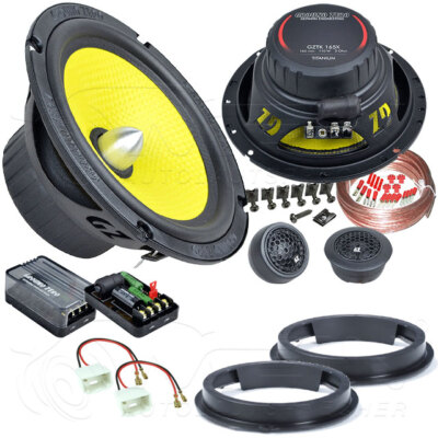 GROUND ZERO LAUTSPRECHER für FORD FIESTA  18 MK8 ab 2017 Front Tür 150W #A125