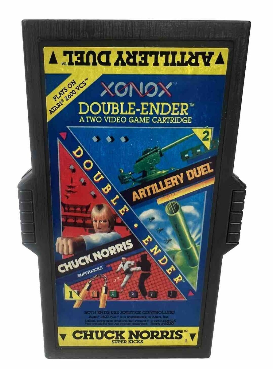 Artillery Duel / Chuck Norris Superkicks (Atari 2600, 1983) Xonox