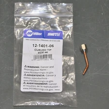 Miller Smith Equipment Torch Tip 12-1401-06, Size 6, All Gas Acetylene NG LP