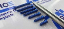 Safety Locking Screws 3.5mm Self-tapping Titanium screws  (140 pcs)