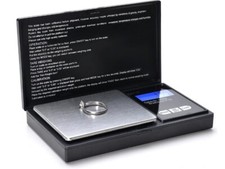 Digital Scale 1000g x 0.1g Jewelry Pocket Gram Gold Silver Coin Herb Food Precis