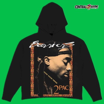 トップス Barriers 2pac All eyes on us hoodie M - トップス