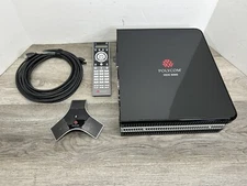 POLYCOM HDX 6000 HD NTSC Video Conferencing Equipment- w/Remote and Mic