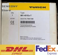 TURCK Safety Isolation Switching Amplifier IM1-451EX-T 7541189  FedEx or DHL