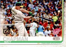 2019 Topps Update Matt Chapman 150th Anniversary #US48 - Oakland Athletics