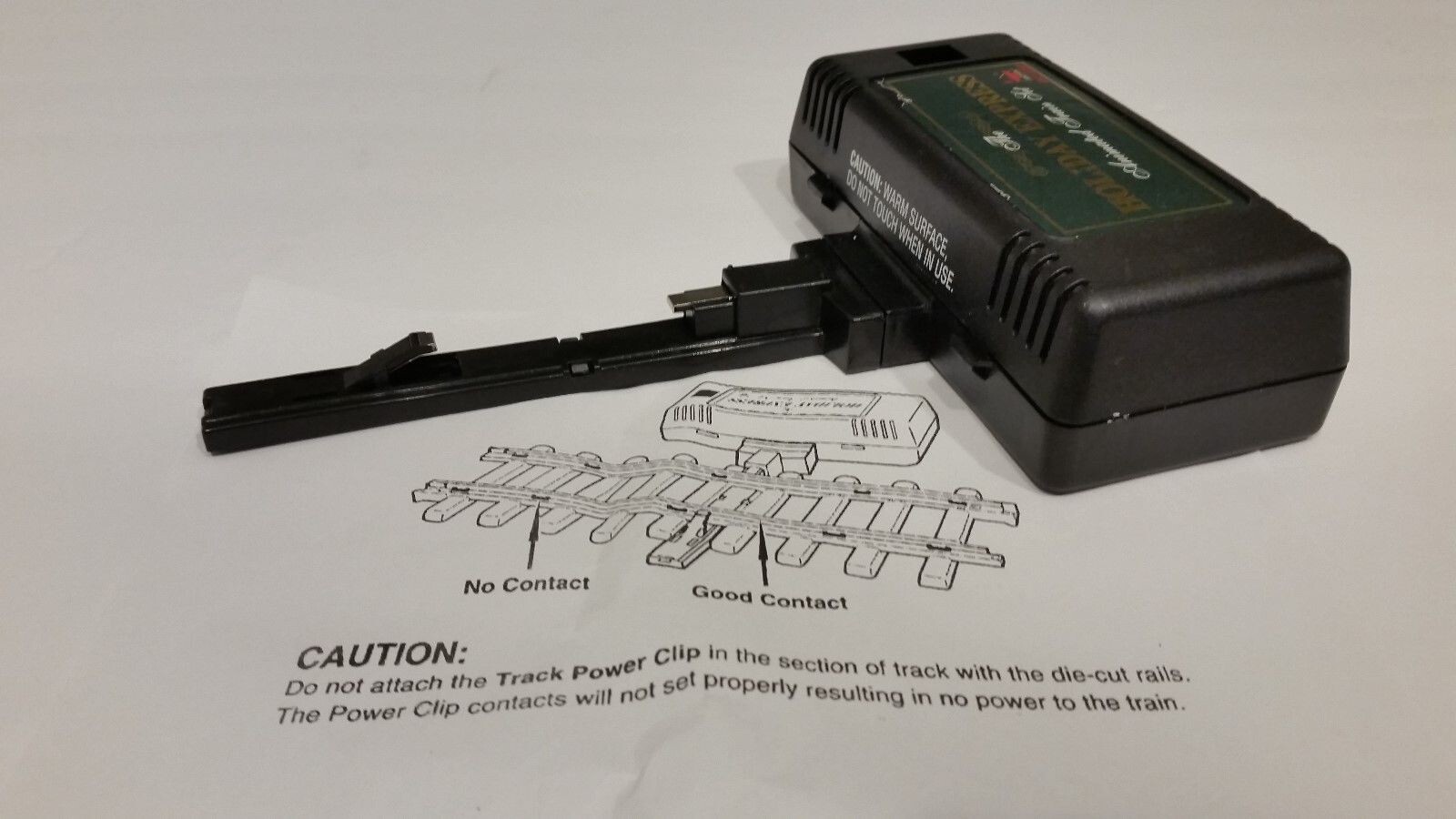 New Bright Holiday Express TRACK CLIP 3200mA electrical terminal 384 387 READ
