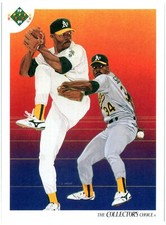1991 Upper Deck Baseball Cards Complete Your Set U-Pick (#'s 1-200) Nm-Mint