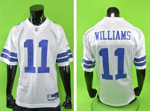 Reebok Dallas Cowboys WILLIAMS 11 NFL Mens American Football Jersey Shirt SIZE M