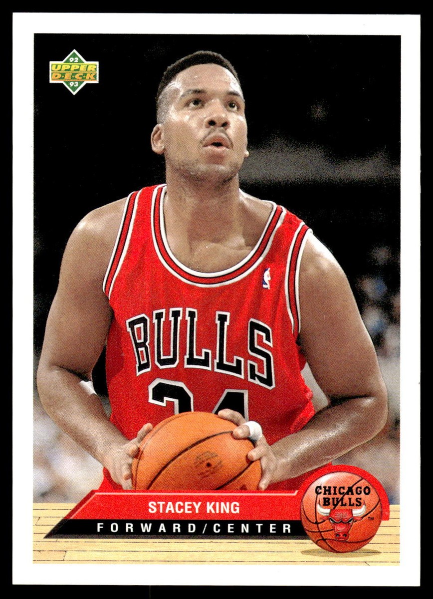 1992 Upper Deck McDonald's #CH5 Stacey King Chicago Bulls Near