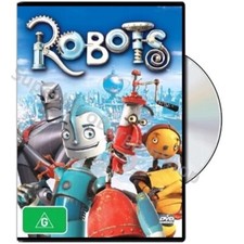 Robots (DVD, 2005) PAL Region 4 (Ewan McGregor, Robin Williams, Mel Brooks) RARE