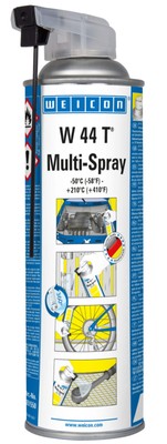 W 44 T  Multi-Spray Schmier- und Multifunktionsöl mit 5-fach Wirkung 500ml (WEIC