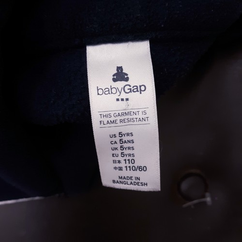 Baby Gap boy blue Cable botton Front Sweater Sz 5 YRS - Picture 2 of 7