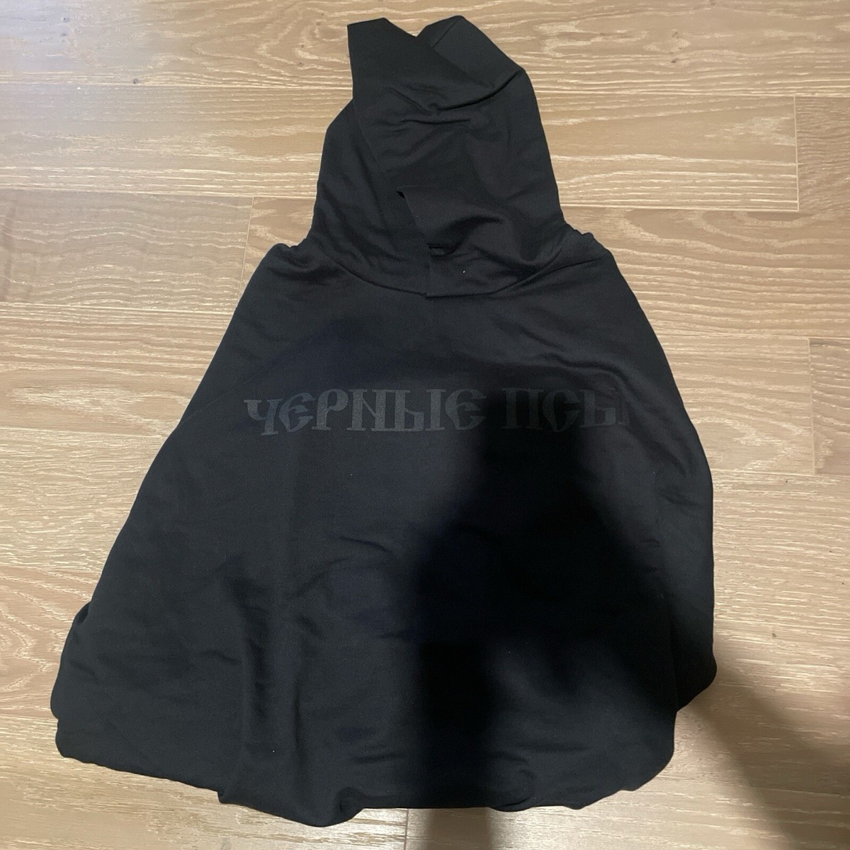 Size 3 - YZY GOSHA BLACK DOGS HOODIE BLACK - IN HAND READY Size 3 - YZY GOSHA BLACK DOGS HOODIE BLACK - IN HAND READY