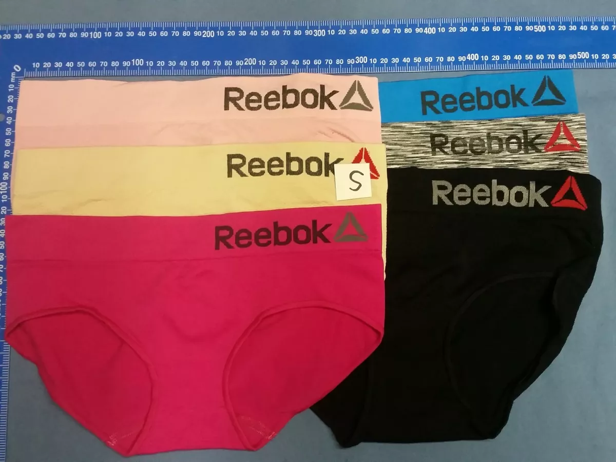 Reebok Girls Seamless Hipster Panties, 5-Pack