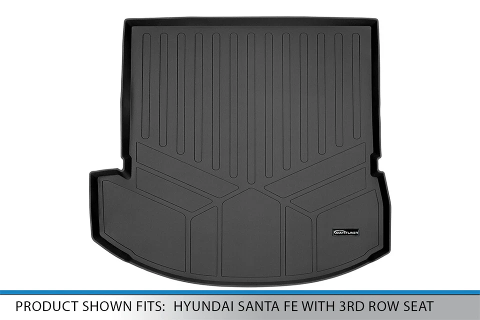 SMARTLINER Cargo Liner 2013-2018 Santa Fe | 2019 Santa Fe XL (Behind 2nd Row) Foto 3 de 4