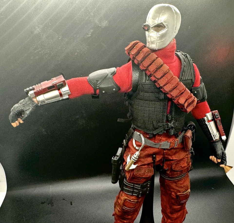 1/6 Scale Custom DEADSHOT Comic Figure Suicide Squad Secret Six Hot Toys Parts - Image 3 of 4