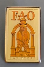 FAO Schwarz - Pin - The Forum - Caesars Palace - F.A.O. - 1 - Las Vegas
