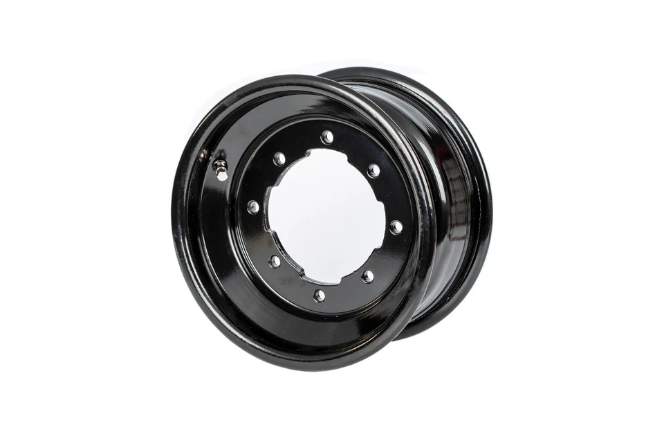 TRX 300EX 250EX Front Rear Wheels 10x5 9x8 Alba Racing Black Rolled Lip 41 - Image 4 of 4