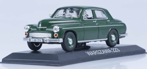 Ixo, Warszawa 223 4-TüRige Limousine 1962 GrüN In Blisterverpackung Verkauft,...-image
