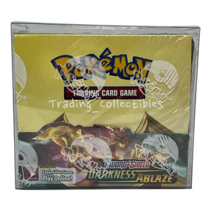 pokemon booster box 2017 Pokemon Sun And Moon Base Set Booster Box Sealed 2017 Mint With Acrylic