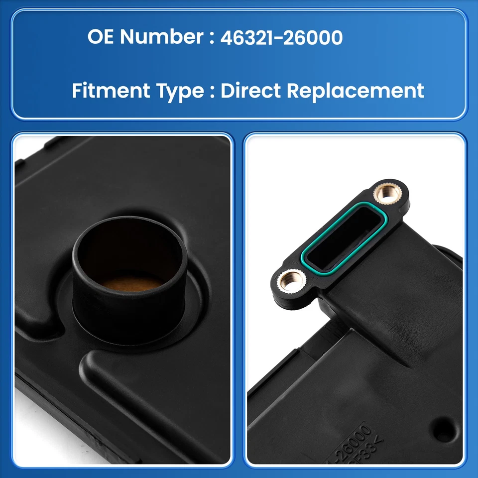 46321-26000 Transmission Oil Filter For 10-17 Hyundai Accent Kia Rio 2012-2017 - Image 3 of 4