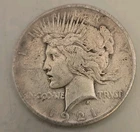 1921 Peace Dollar $1 - Philadelphia Mint