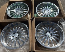 Carlsson Cr 116 20x11 Et35 Forged Ultra Lite Wheels Polished 5x112 Rare