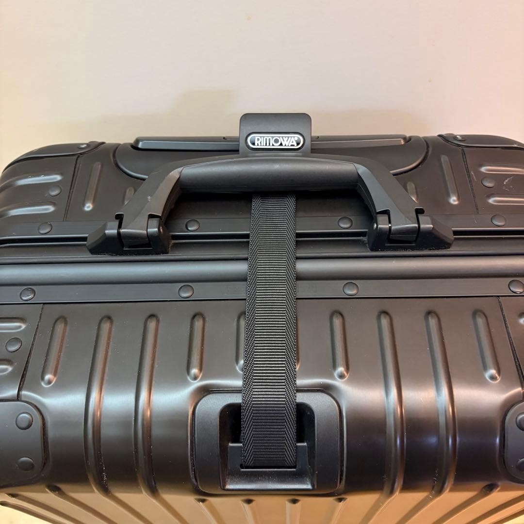 Rimowa stealth 32L Black 4 wheels Carry Case Suitcase | eBay