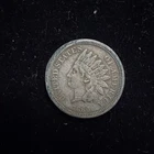 1860 Indian Head One Cent * Pointed Bust * Partial Liberty*