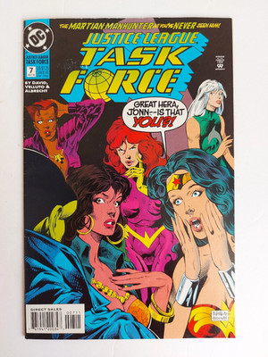 DC Comics Justice League Task Force # 7 December 1993