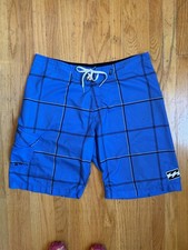 Billabong Men  s Platinum X Stretch Board Shorts/swim Beach Blue Size 36