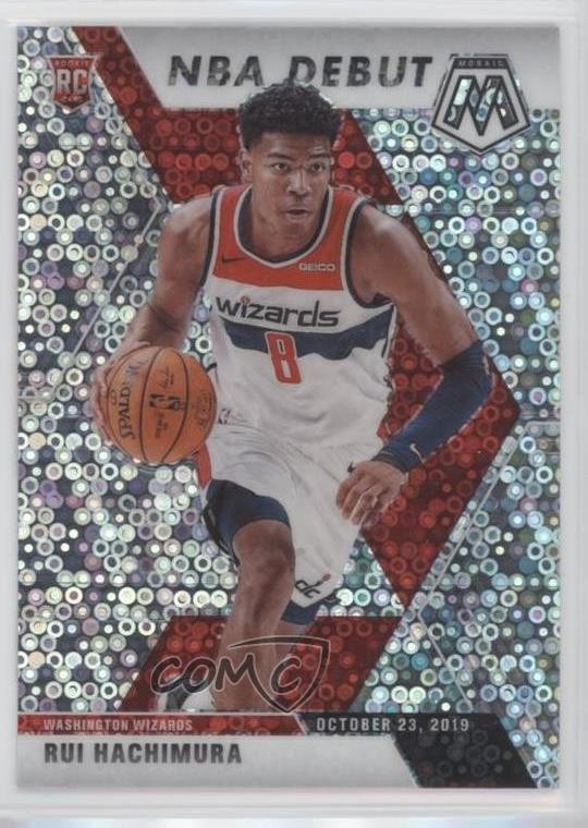 2019-20 Panini Mosaic NBA Debut Fast Break Silver Prizm Rui Hachimura #275 3g8