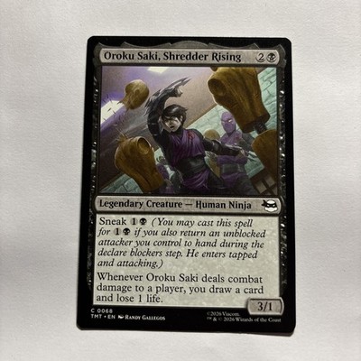 MTG - Oroku Saki, Shredder Rising - Teenage Mutant Ninja Turtles NM/M