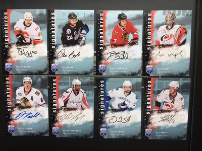 141x 2007-08 Upper Deck - Be A Player Signatures Hockey Auto - near complete Set