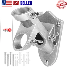 Flag Pole Holder Outside House Flag Pole Bracket Heavy Duty Metal Flag Mount