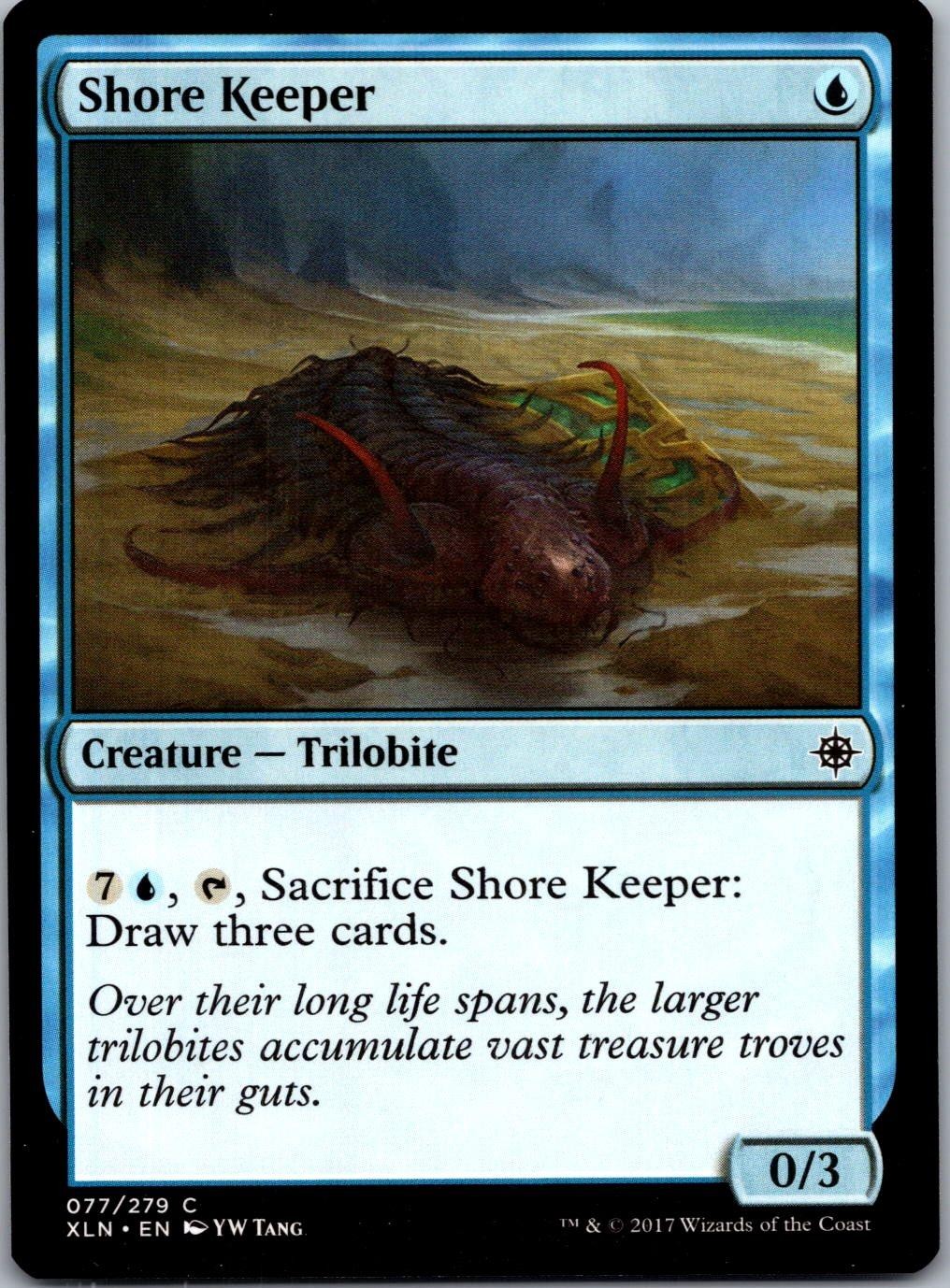 Shore Keeper 77 C Ixalan Magic: The Gathering Near Mint