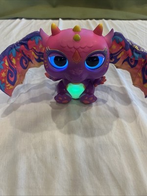 FurReal Moodwings Baby Dragon Pet Interactive Pink Purple Talks